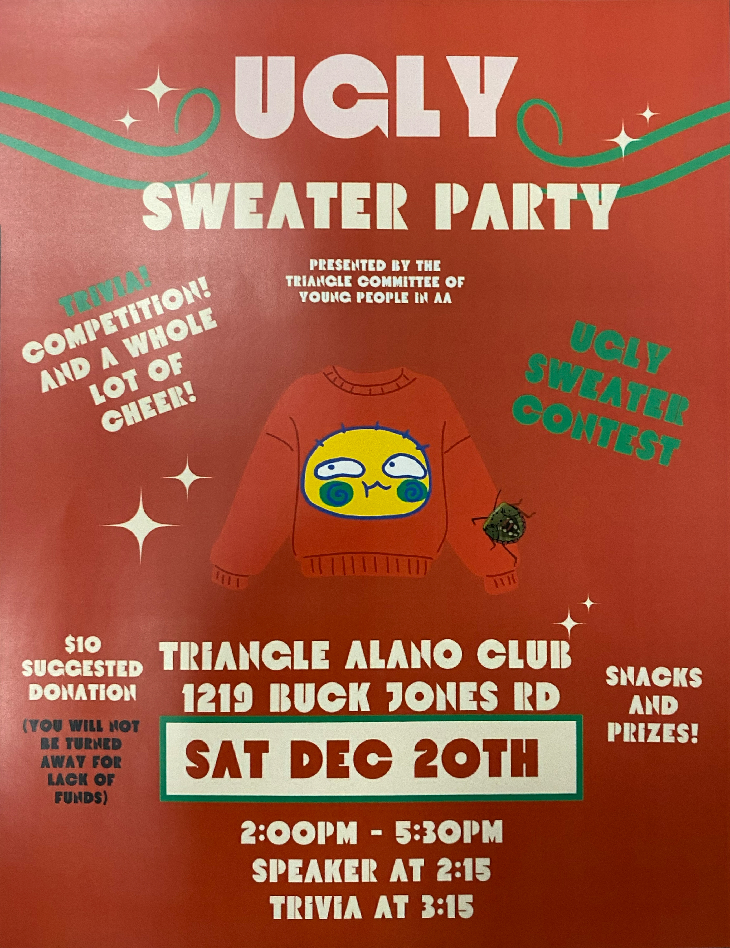 Ugly Sweater Party Flyer